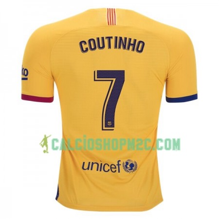 Barcellona Philippe Coutinho 7 Maglia Trasferta 2019/2020 Manica Corta 